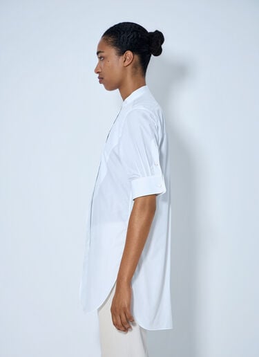 LN-CC® - The Row: Elaris Shirt - White The Row Elaris Shirt White row0265003