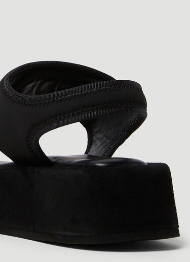 フラットフォームサンダル WARDROBE.NYC フラットフォームサンダル ブラック war0249006