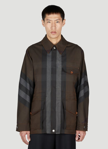 Burberry Classic Check Jacket Brown bur0152045