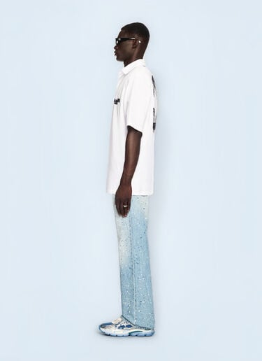 Off-White Spray Arrow Bowling Shirt White ofw0160105