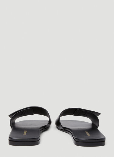 Burberry TB Monogram Slides Black bur0251076