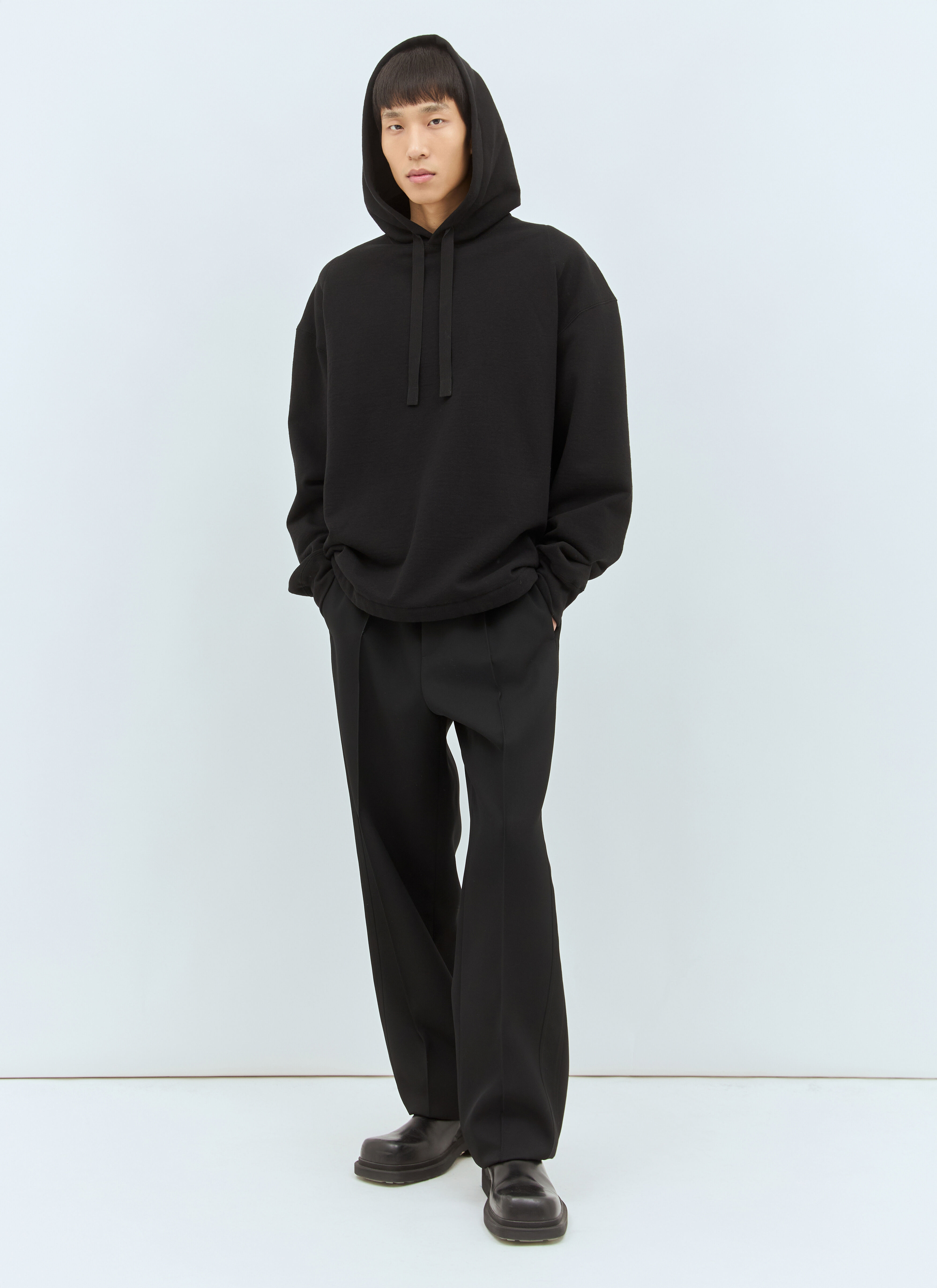 Jil Sander Men's' Hooded Sweatshirt in Black | LN-CC®