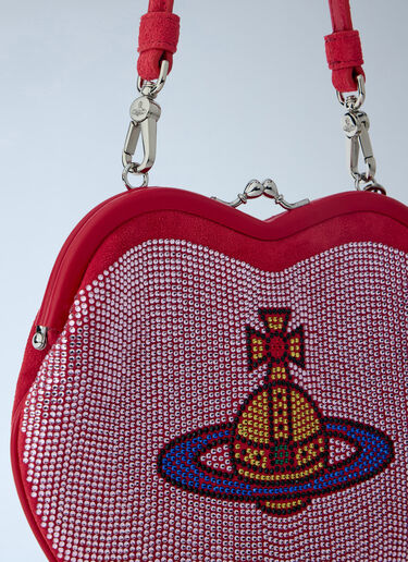 Belle Heart Frame Clutch Bag Vivienne Westwood Belle Heart Frame Clutch Bag Red vvw0263040