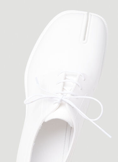 Maison Margiela Lace Up Tabi Shoes White mla0245038