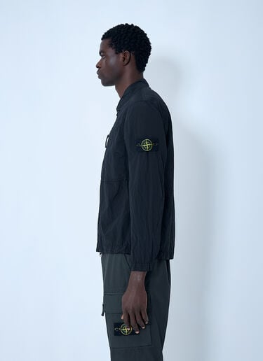 Stone Island Nylon Metal Shirt Black sto0162005
