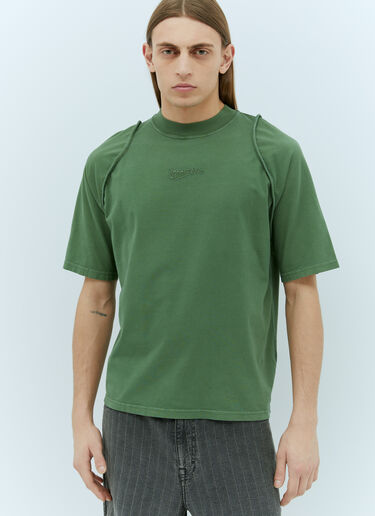 Jacquemus Le Camargue T 恤 绿色 jac0156018