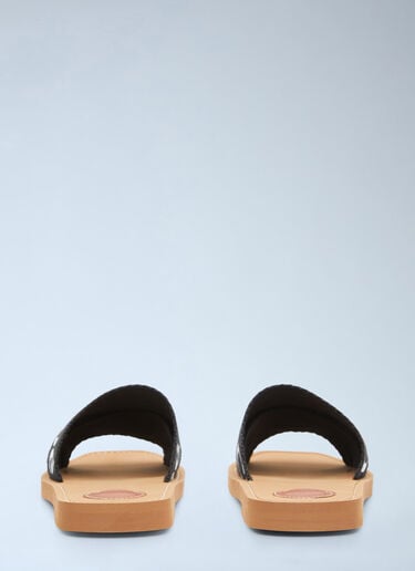 Chloé Woody Slides Black chl0255039