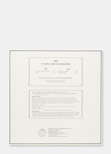 FYI CHRIS - BACK IN THE MILLENIUM (12'' EP) Music FYI CHRIS - BACK IN THE MILLENIUM (12'' EP) Black mus0504164