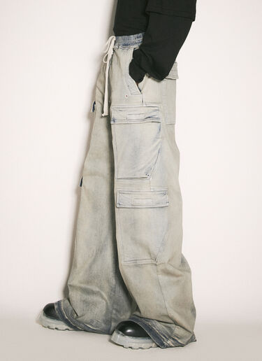 Rick Owens DRKSHDW Cargo Jumbo Belas Pants Light Blue drk0158006