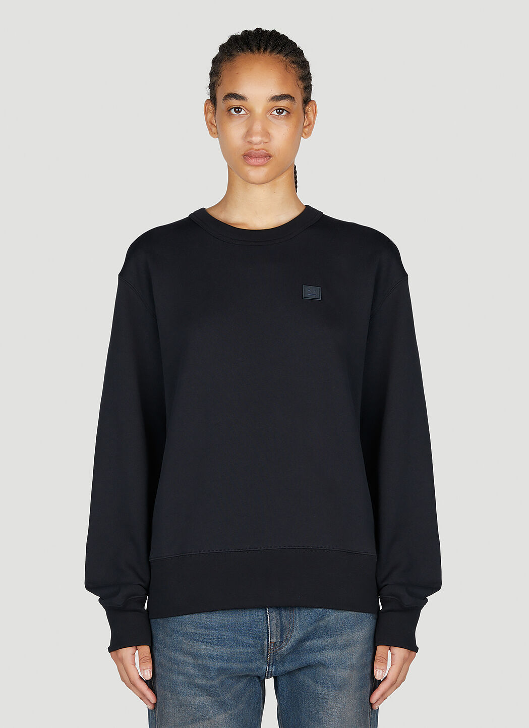 Acne studios shop sweatshirt black