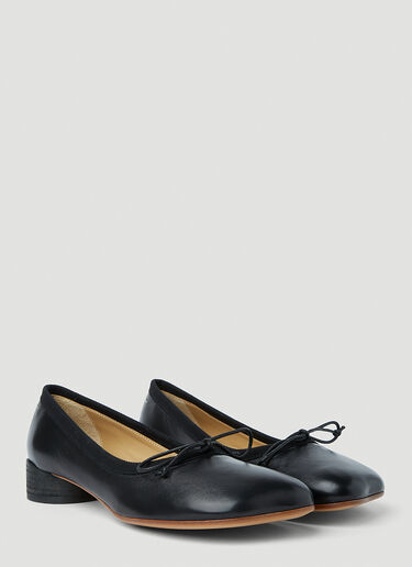 MM6 Maison Margiela Anatomic Ballerina Shoes Black mmm0251032