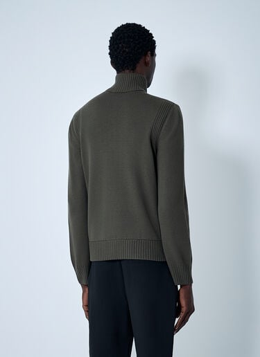 Quilted Cardigan Moncler Quilted Cardigan Green mon0162035