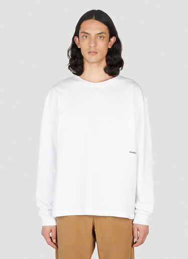 Soulland Dima Long Sleeve T-Shirt White sld0352004