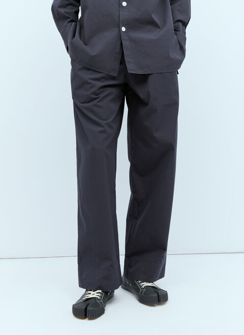 Tekla x Birkenstock Cotton Pants Purple tek0355004