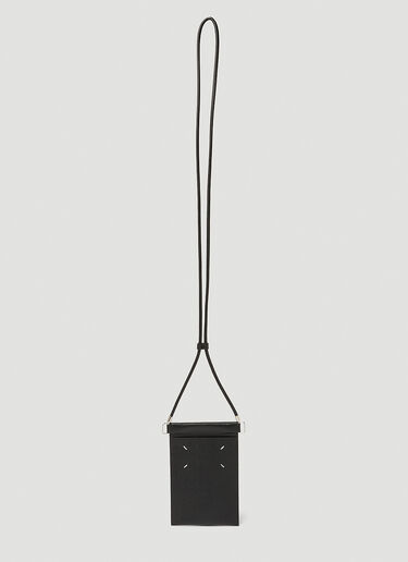 Maison Margiela Hanging 手机手包 黑色 mla0148036