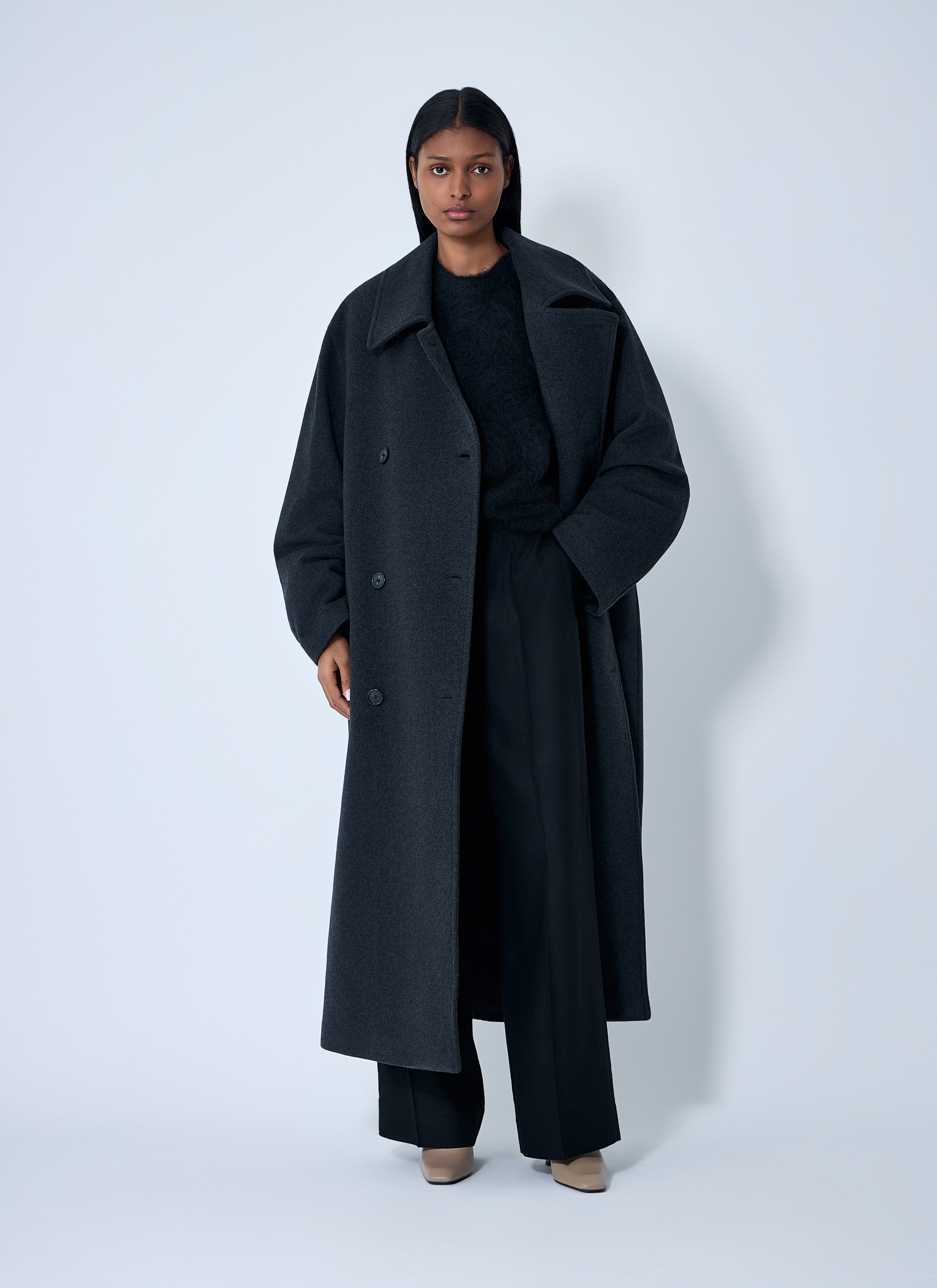 TOTEME Women's' Shield Coat in Grey | LN-CC®