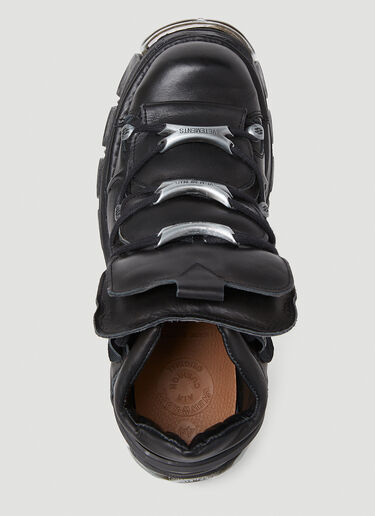 Vetements x New Rock Platform Sneakers Black vet0154014