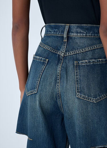 破洞五袋式牛仔裤 Maison Margiela 破洞五袋式牛仔裤 蓝色 mla0261005
