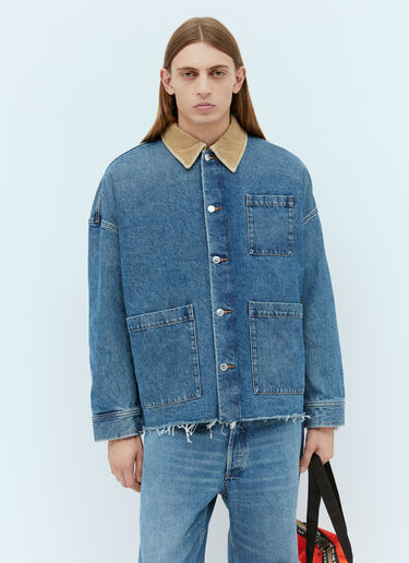 A.P.C. x JWA Veste Marin Denim Jacket Blue apc0154011