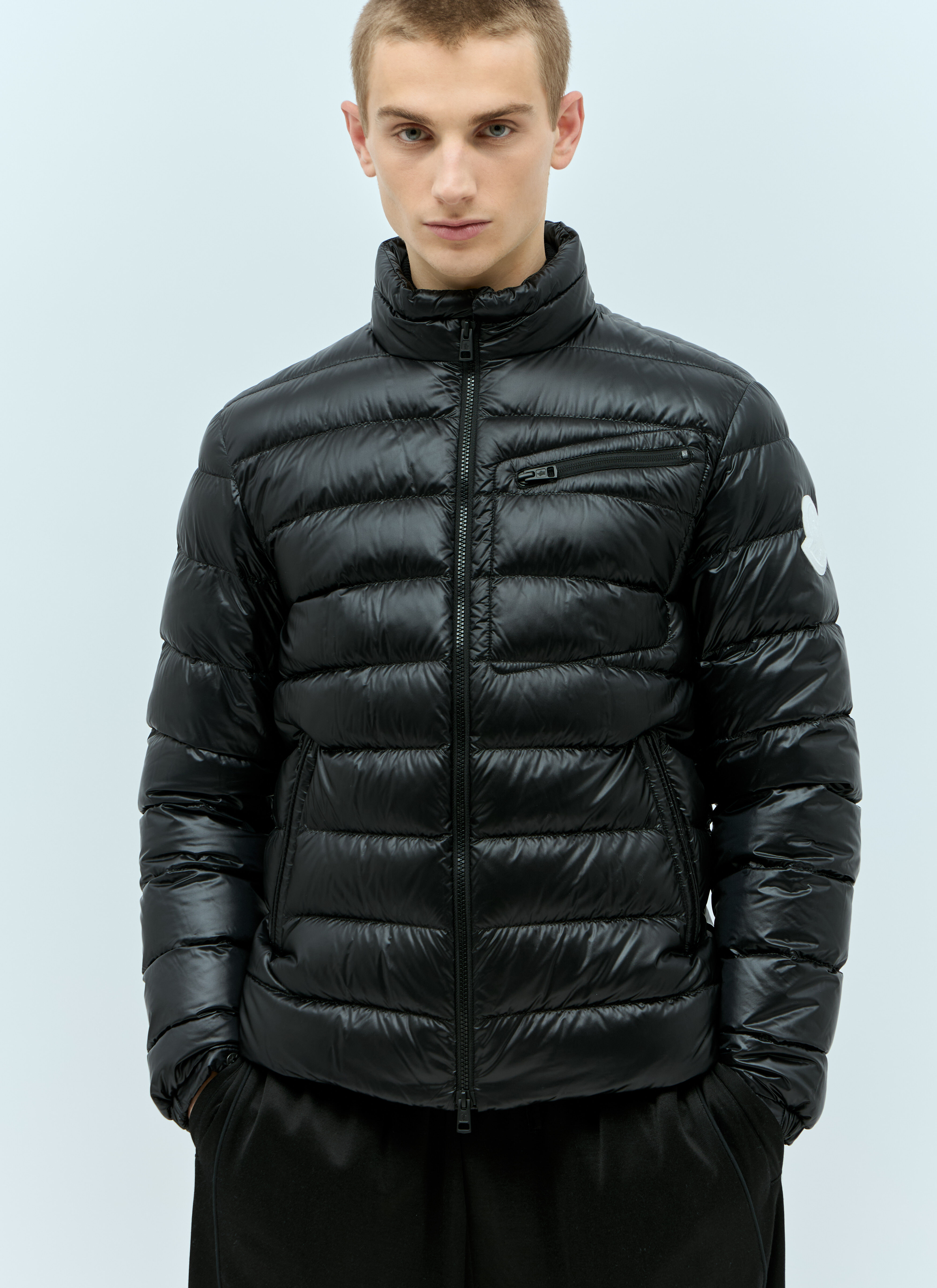 Moncler Amalteas Short Down Jacket Black mon0156017