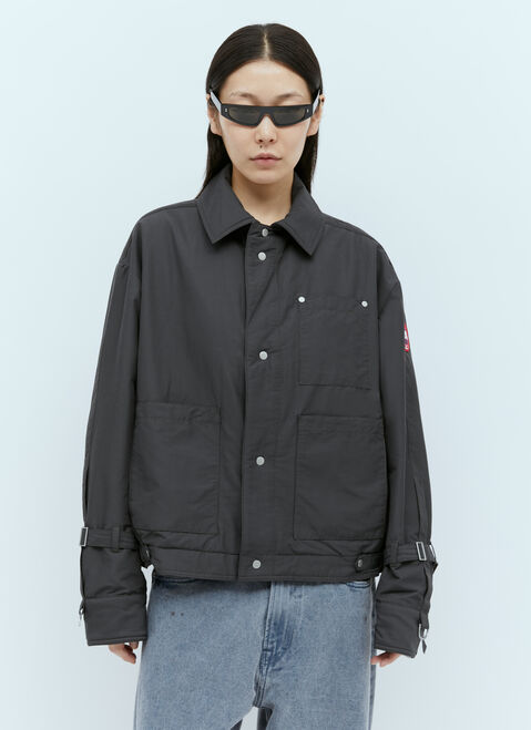 Gucci Padded Trucker Strap Jacket Blue guc0255035