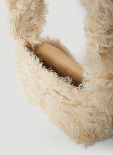 Dionysus Shearling Messenger Bag Gucci Dionysus Shearling Messenger Bag Beige guc0154037