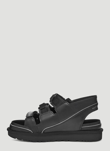 UGG x Feng Chen Wang 凉鞋式组合靴子 黑色 ufc0251005