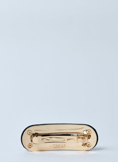 Prada Re-Nylon Hair Clip Black pra0260042