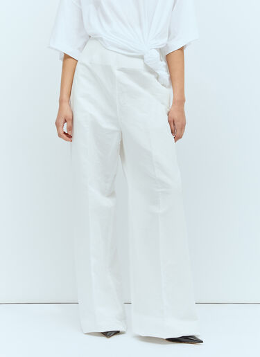Sportmax Tailored Pants White spx0256024