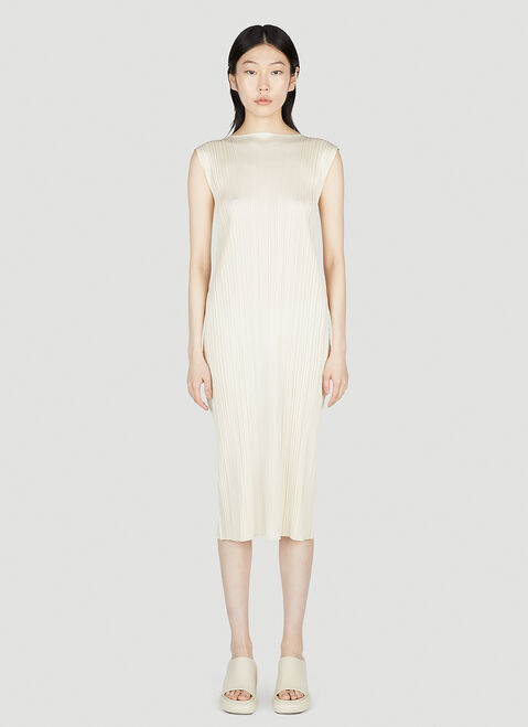 Pleats Please Issey Miyake Pleated Dresses Black plp0254005