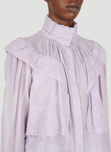 Isabel Marant Étoile Lelmon Shirt Lilac ibe0249006