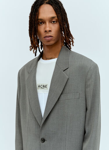 Acne Studios Relaxed-Fit Suit Blazer Grey acn0155016