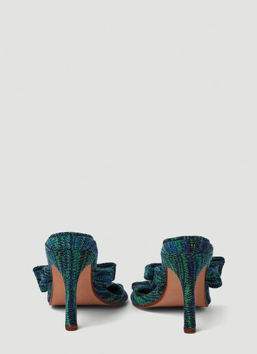 Isa Boulder Short Garter High Heels Green isa0249016