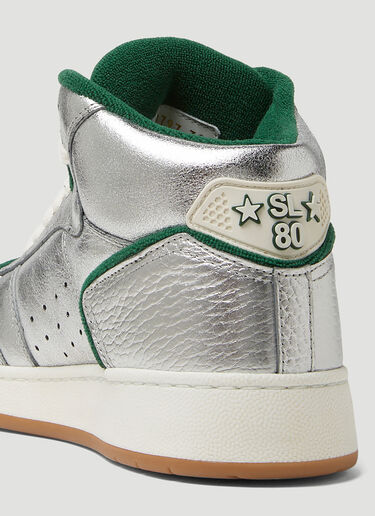 Saint Laurent SL/80 Sneakers Silver sla0248024