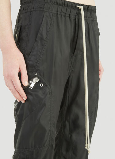 Rick Owens Cargo Track Pants Black ric0243055