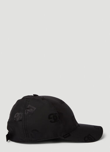 Dolce & Gabbana Logo Print Baseball Cap Black dol0150014