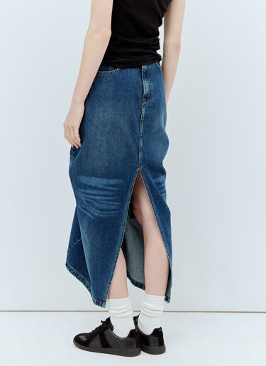 Reward If Found Mermaid Denim Skirt Blue rif0256005