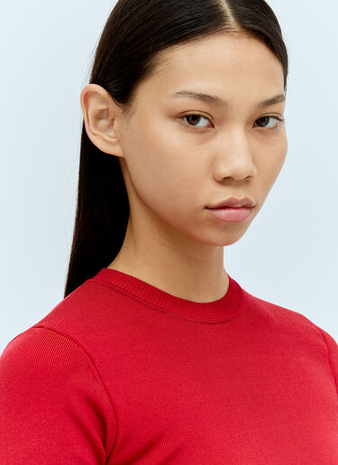 Le Haut Rica T-Shirt Jacquemus Le Haut Rica T-Shirt Red jac0256032