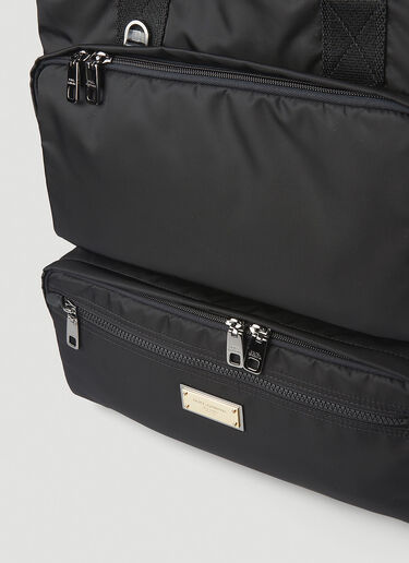 Dolce & Gabbana Sicilia DNA Shopper Tote Bag Black dol0147054