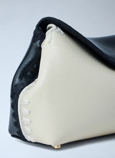 TOTEME Mini T-Lock Clutch Bag Cream tot0263076