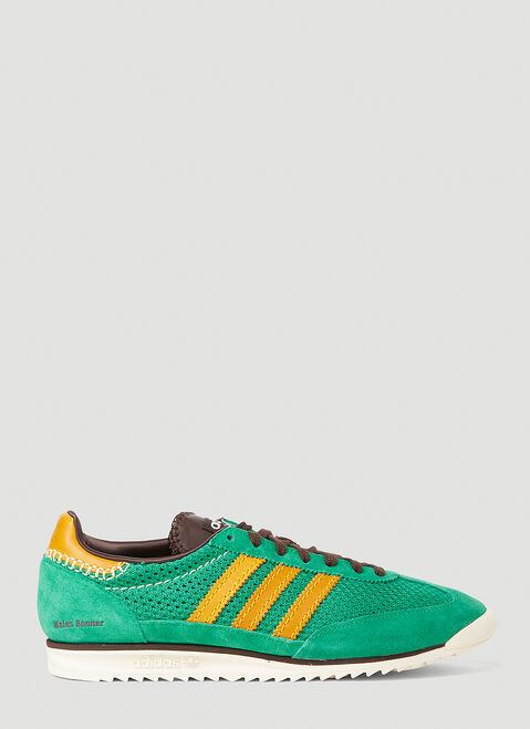adidas by Wales Bonner SL72 Knit Sneakers Green awb0354010