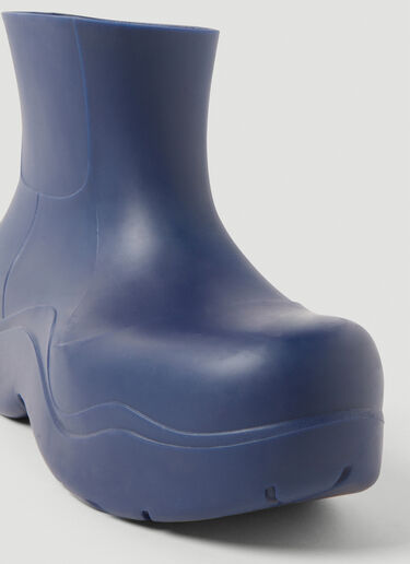 Bottega Veneta Puddle Boots Blue bov0151046