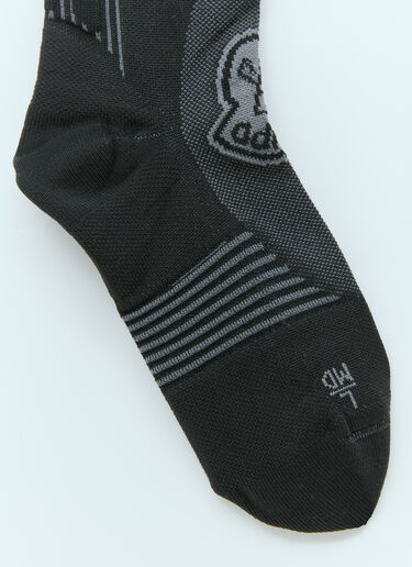 ロゴジャカードソックス Moncler x adidas Originals ロゴジャカードソックス ブラック mad0354013