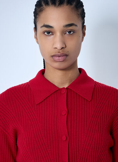 Dries Van Noten 罗纹开衫  红色 dvn0260020