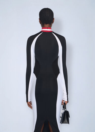 Tech Jersey Midi Dress Off-White Tech Jersey Midi Dress Black ofw0262081