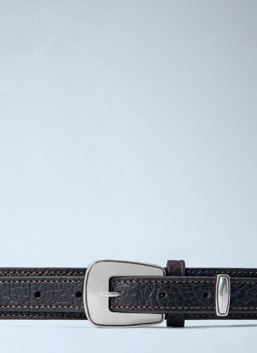 Lemaire Minimal Western Belt Dark Brown lem0166028
