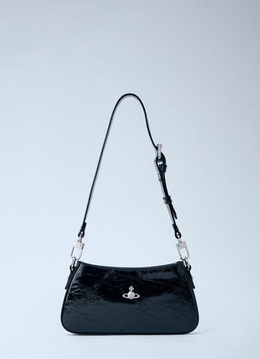 LN-CC® - Vivienne Westwood: Tasha Shoulder Phone Bag - Black Vivienne Westwood Tasha Shoulder Phone Bag Black vvw0266023