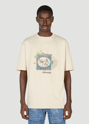 Ahluwalia パワー Tシャツ ベージュ ahl0152004