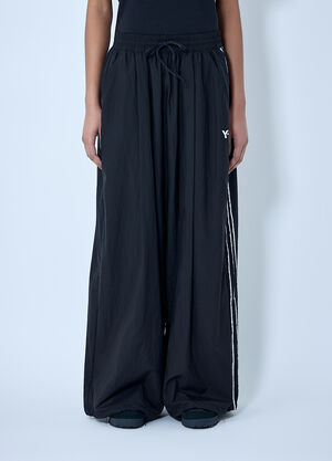Y-3 Raw Edge Wide Pants Black yyy0364016