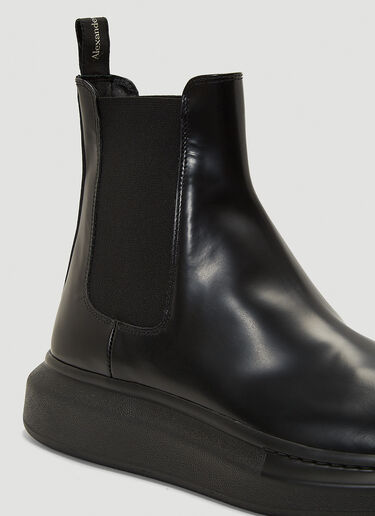 Alexander McQueen Hybrid Chelsea Boots Black amq0143012